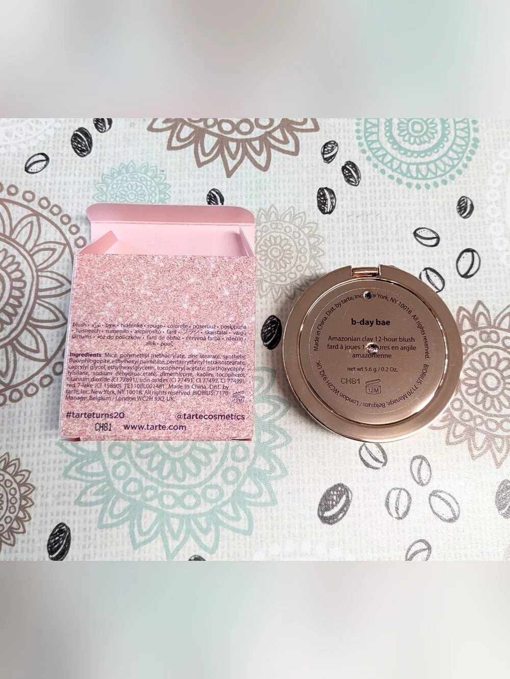 Tarte Cosmetics Limited Edition Amazonian Clay 12-Hour Blush - B-day Bae